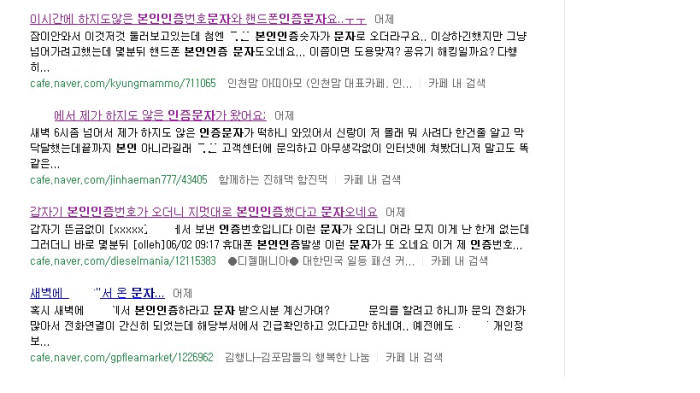 난데없는 쇼핑몰 휴대폰 SMS...사업자는 피해 없다고 `모르쇠` 일관