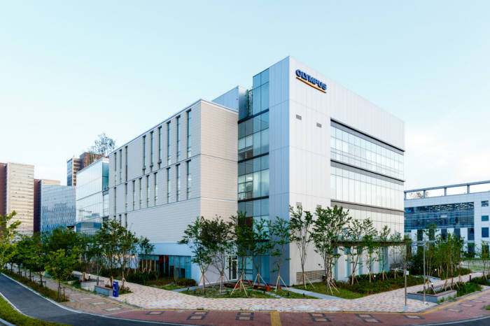 올림푸스한국 K-TEC 전경