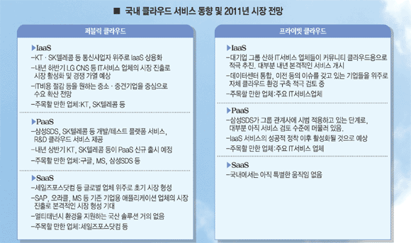 [클라우드빅뱅①]2011년 큰 장 열린다