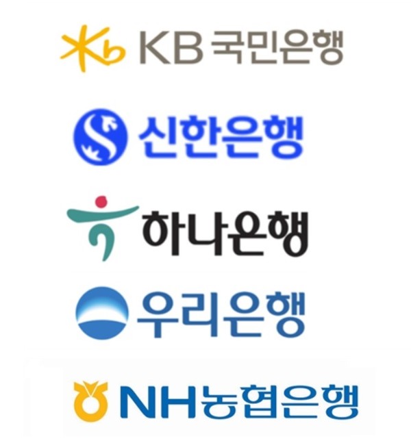 5대 은행 CI