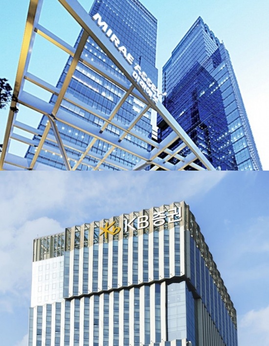사진/미래에셋·KB증권