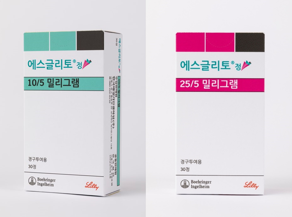 베링거인겔하임의 당뇨병 2제 복합제 '에스글리토'. 사진/한국베링거인겔하임