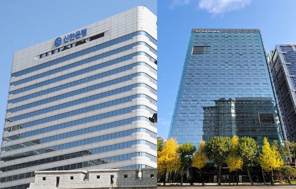 신한은행(좌) 및 KB국민은행(우). 사진/각사